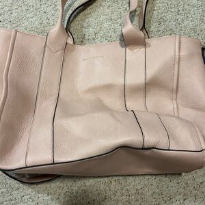POPPY AND PEONIES GO-GETTER TOTE BLUSH